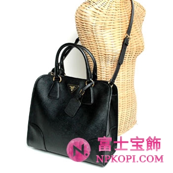 プラダ（PRADA）SAFFIANO LUX　レディース2wayトートバッグ　ブラック　BN2254-NZV-002 